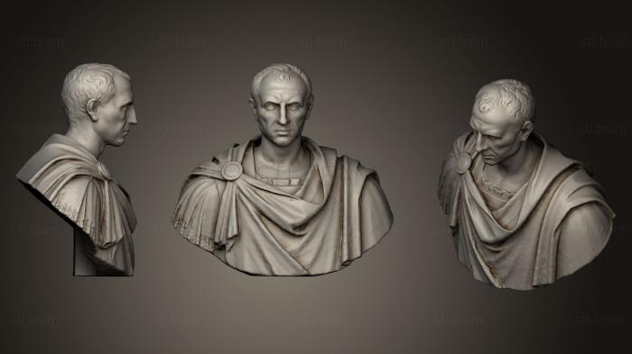 Бюсты и головы античные и исторические Юлий Цезарь 2